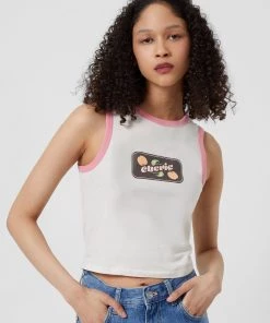 French Connection Cherie Sami Eco Graphic Tank Top