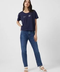 French Connection Wink Cropped T-Shirt