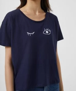 French Connection Wink Cropped T-Shirt
