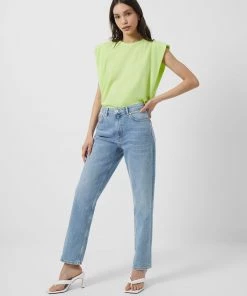 French Connection Sale Shoulder Pad Jersey Tank Top