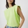French Connection Sale Shoulder Pad Jersey Tank Top
