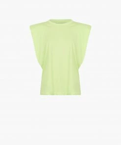 French Connection Sale Shoulder Pad Jersey Tank Top