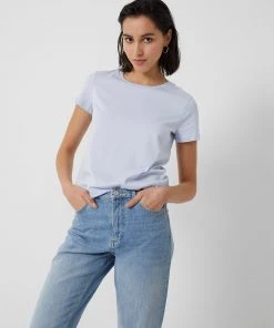 French Connection Classic Crew Neck Jersey T-Shirt Sale