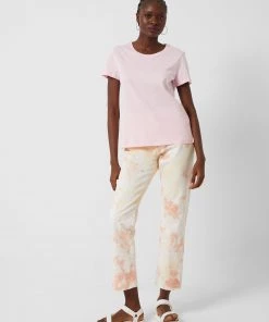 French Connection Sale Classic Crew Neck Jersey T-Shirt