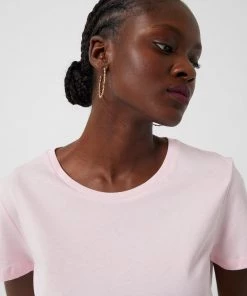 French Connection Sale Classic Crew Neck Jersey T-Shirt