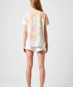 French Connection Vive Tie-Dye Organic T-Shirt
