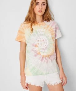 French Connection Vive Tie-Dye Organic T-Shirt