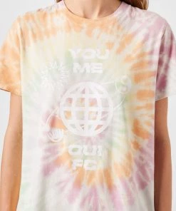 French Connection Vive Tie-Dye Organic T-Shirt