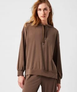 French Connection Renya Modal Jersey Hoodie Sale