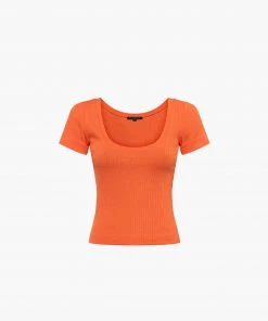 French Connection Tops Tommy Rib Solid Top 11 French Connection Tops Tommy Rib Solid Top