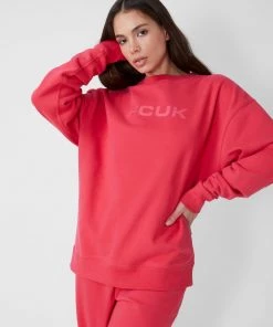 French Connection Fcuk Oversized Sweatshirt