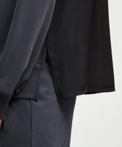 French Connection View All Washed Cupro Jersey Hoodie