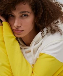 French Connection Sunday Sweat Colour Block Hoodie