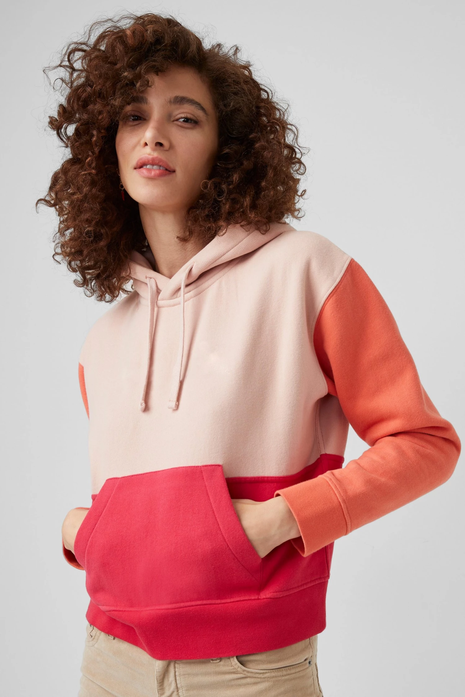 French Connection Colour-Block Hoodie Sale 3 French Connection Colour-Block Hoodie Sale