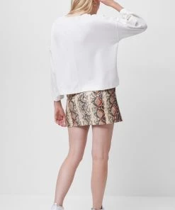 French Connection Sale Suzie Beau Jersey Puff-Sleeve Top