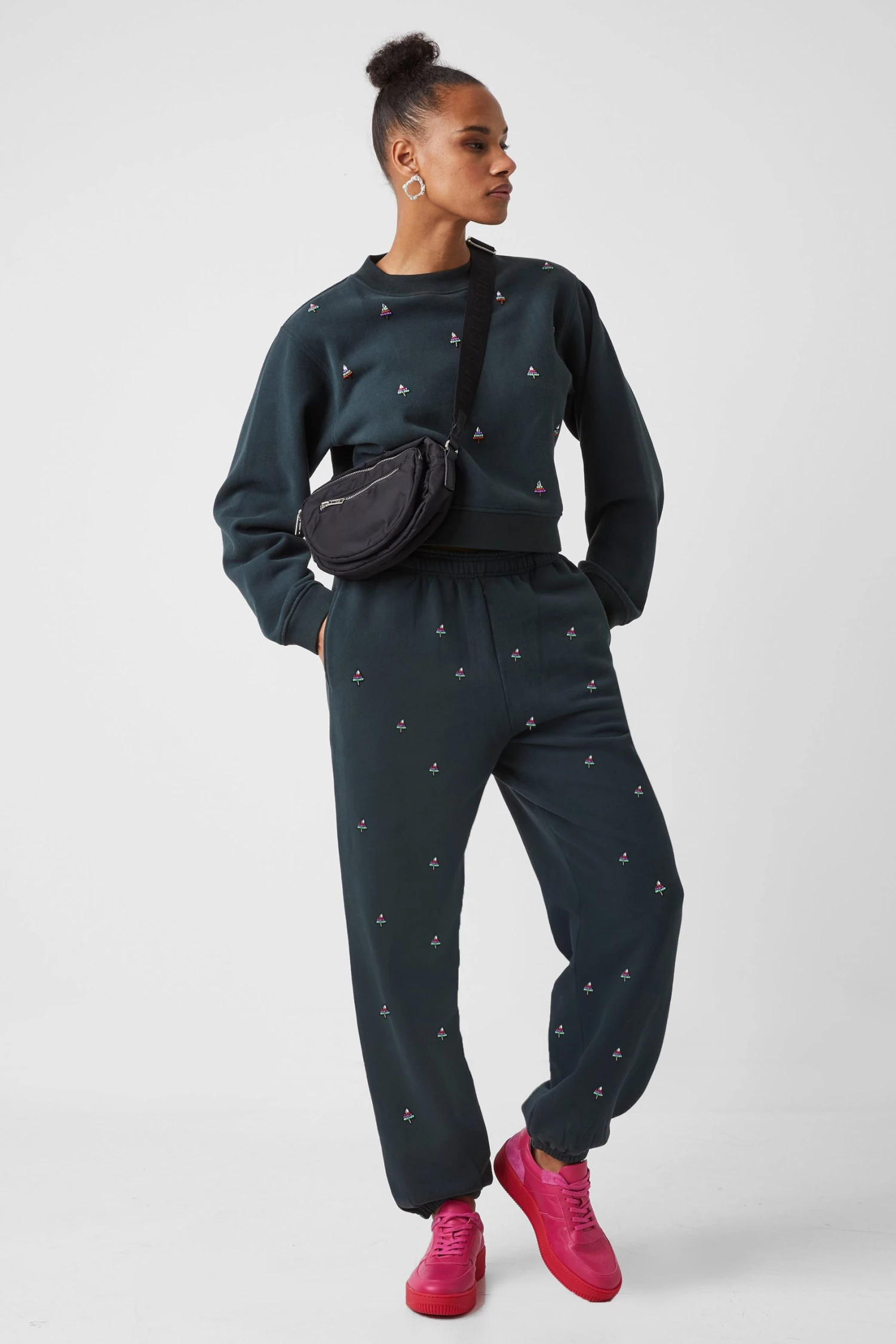 French Connection Sale Rina Embellished Sweatshirt 5 French Connection Sale Rina Embellished Sweatshirt