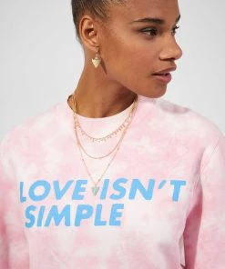 French Connection View All Love Isn't Simple Sunday Sweatshirt
