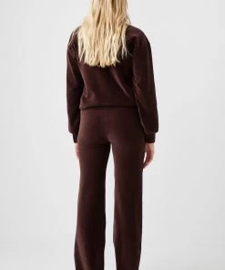 French Connection Sale Shula Cord Jersey Half-Zip Sweatshirt