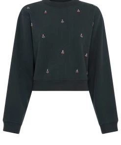 French Connection Sale Rina Embellished Sweatshirt 11 French Connection Sale Rina Embellished Sweatshirt