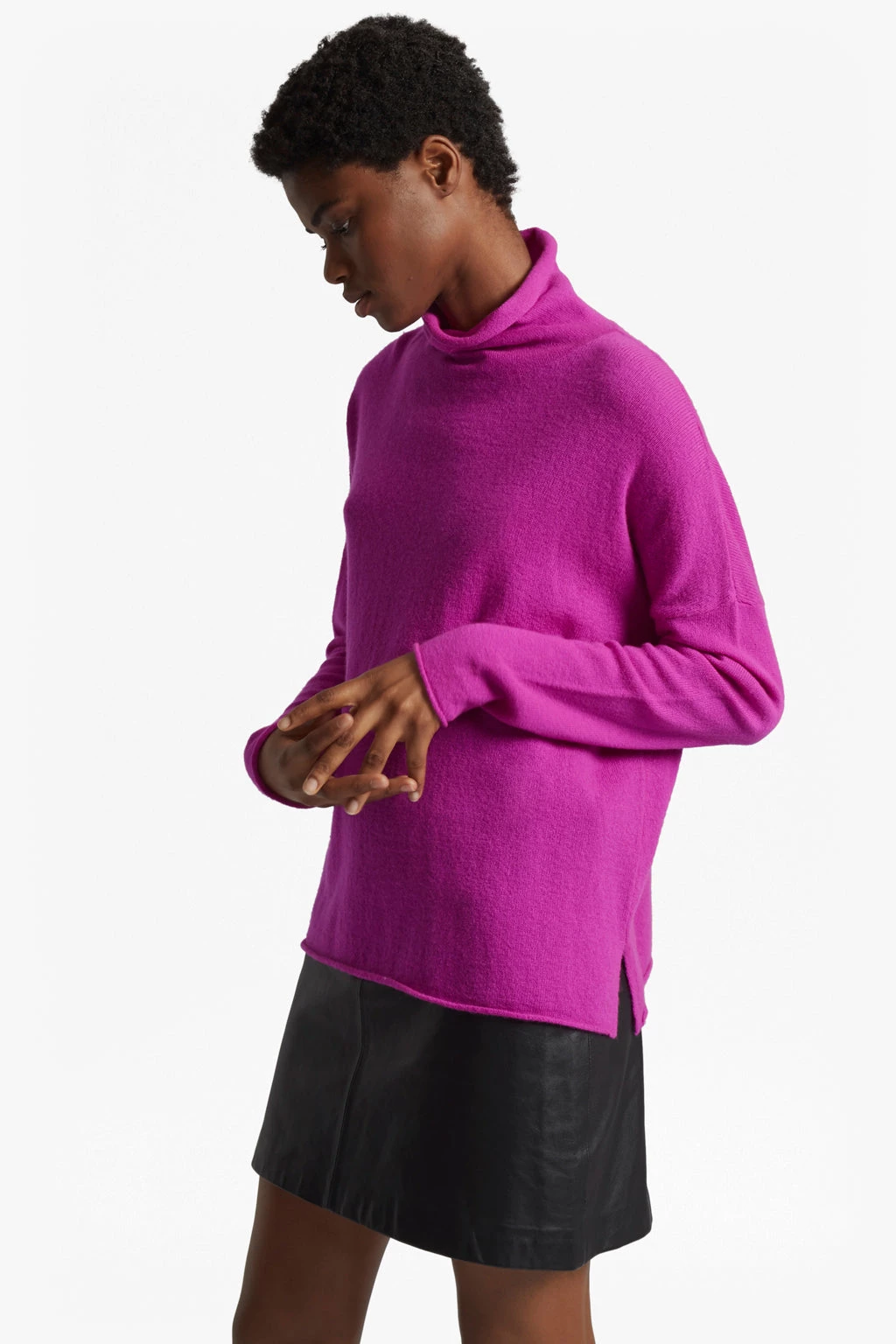 French Connection Jumpers & Cardigans Bea Cashmere High Neck Jumper 3 French Connection Jumpers & Cardigans Bea Cashmere High Neck Jumper