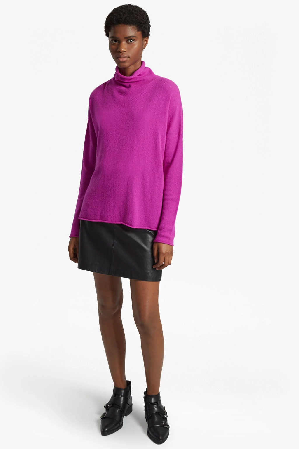 French Connection Jumpers & Cardigans Bea Cashmere High Neck Jumper 4 French Connection Jumpers & Cardigans Bea Cashmere High Neck Jumper