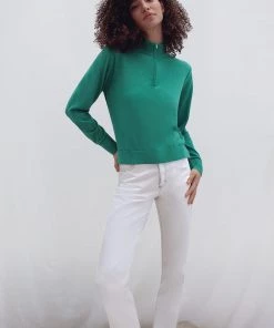 French Connection Loxi Recycled Half-Zip Jumper Sale