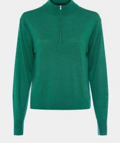 French Connection Loxi Recycled Half-Zip Jumper Sale