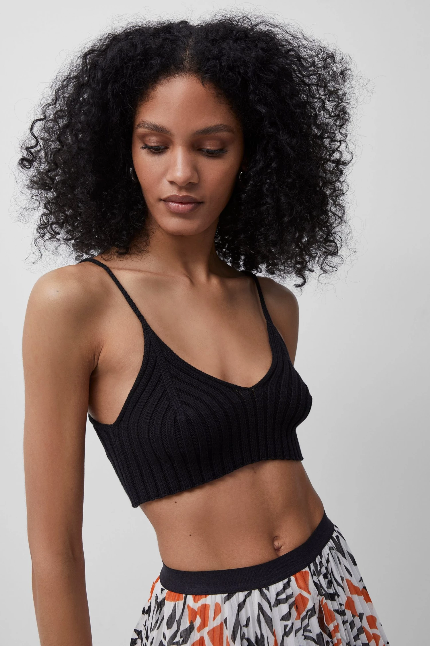 French Connection Sale Kera Mozart Strappy Crop Top 4 French Connection Sale Kera Mozart Strappy Crop Top