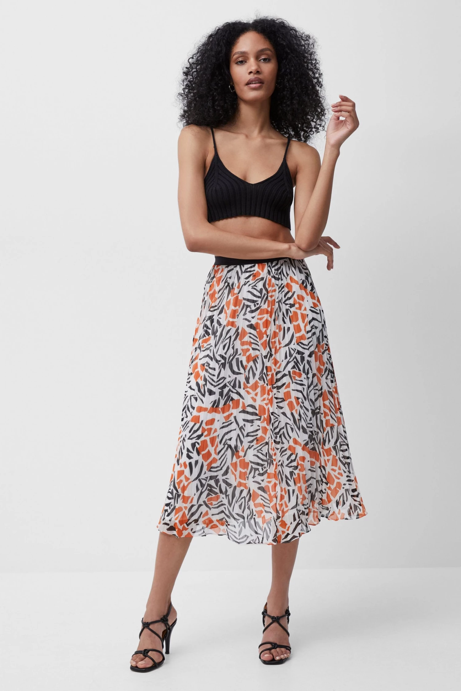 French Connection Sale Kera Mozart Strappy Crop Top 5 French Connection Sale Kera Mozart Strappy Crop Top