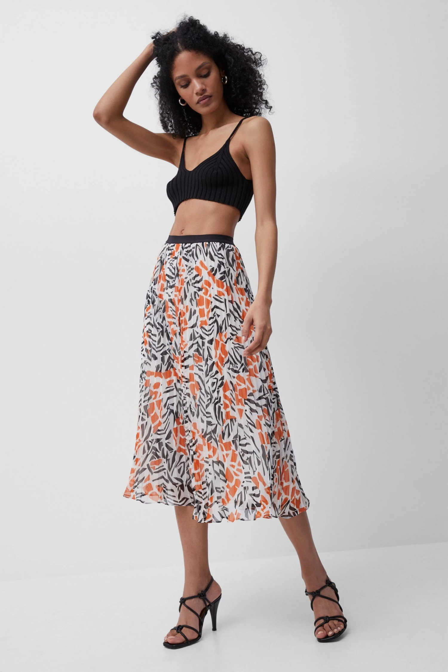 French Connection Sale Kera Mozart Strappy Crop Top 8 French Connection Sale Kera Mozart Strappy Crop Top