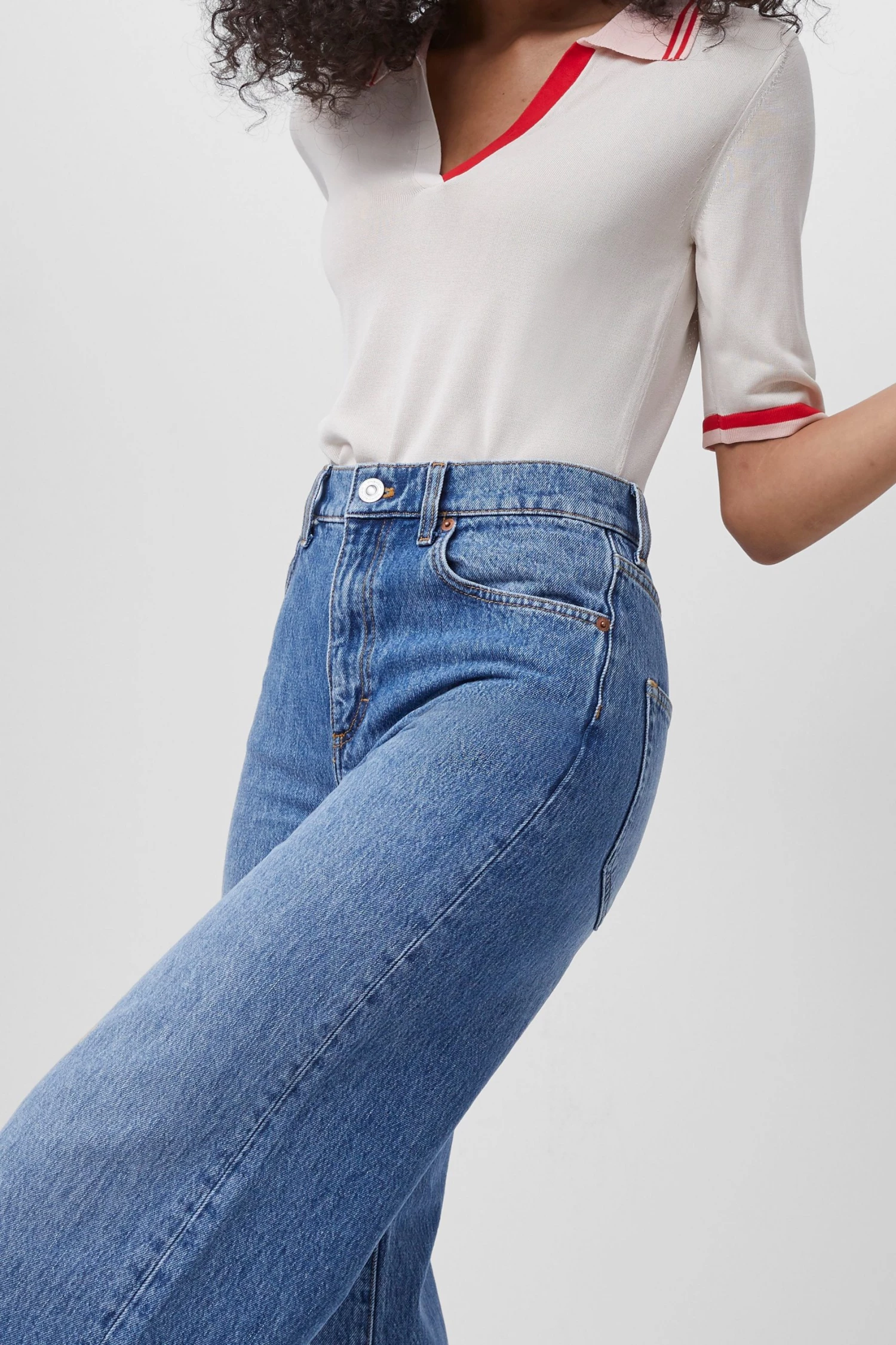 French Connection Sale Livia Knit Polo Top 7 French Connection Sale Livia Knit Polo Top