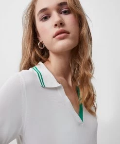 French Connection Sale Livia Knit Polo Top