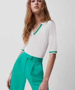 French Connection Sale Livia Knit Polo Top