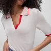 French Connection Sale Livia Knit Polo Top
