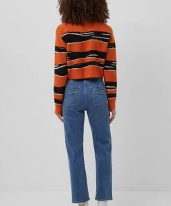 French Connection Mona Amua Jacquard Jumper Last Chance To Buy