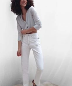 French Connection Sale Loxi Recycled V-Neck Cardigan