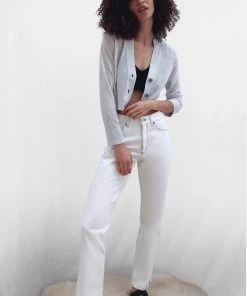 French Connection Sale Loxi Recycled V-Neck Cardigan