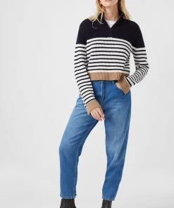 French Connection Kai Half Zip Jumper