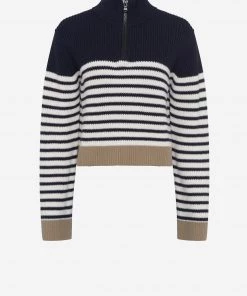 French Connection Kai Half Zip Jumper