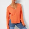 French Connection Sale Josi Cashmere Blend V-Neck Jumper
