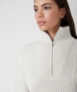French Connection Lana Knits Half-Zip Jumper Sale