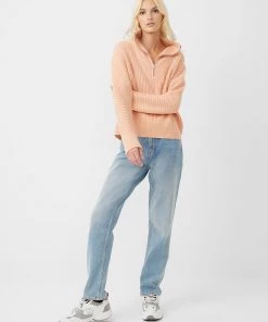 French Connection Sale Lana Knits Half-Zip Jumper