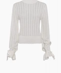 French Connection Marcela Lace Collared Jumper