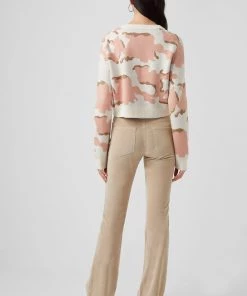 French Connection Kylah Camo Knitted Cardigan