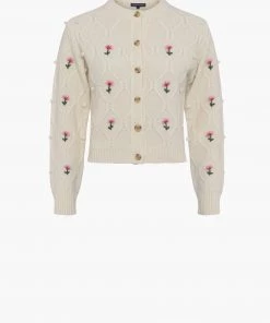French Connection Kinsley Embroidered Cardigan Sale