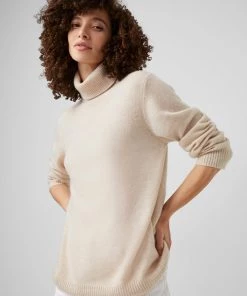 French Connection Jumpers & Cardigans Josi Cashmere Roll Neck Jumper