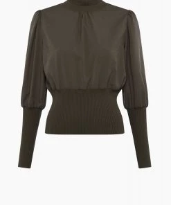 French Connection Krista Knits High Neck Jumper Sale