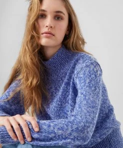 French Connection Lora Knits Mock Neck Jumper Sale