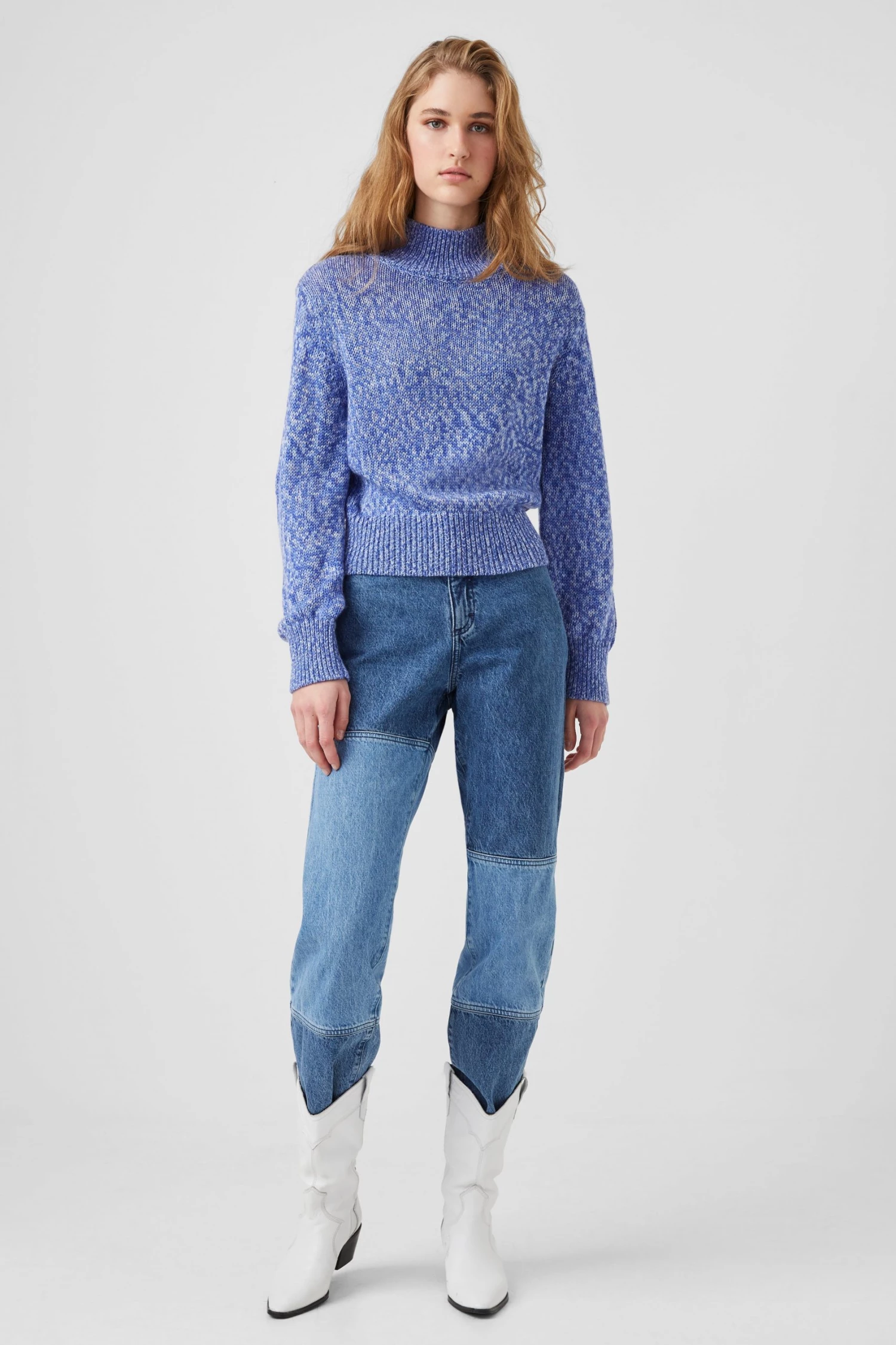 French Connection Lora Knits Mock Neck Jumper Sale 5 French Connection Lora Knits Mock Neck Jumper Sale