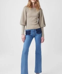 French Connection Joss Knit Slash Neck Jumper Sale